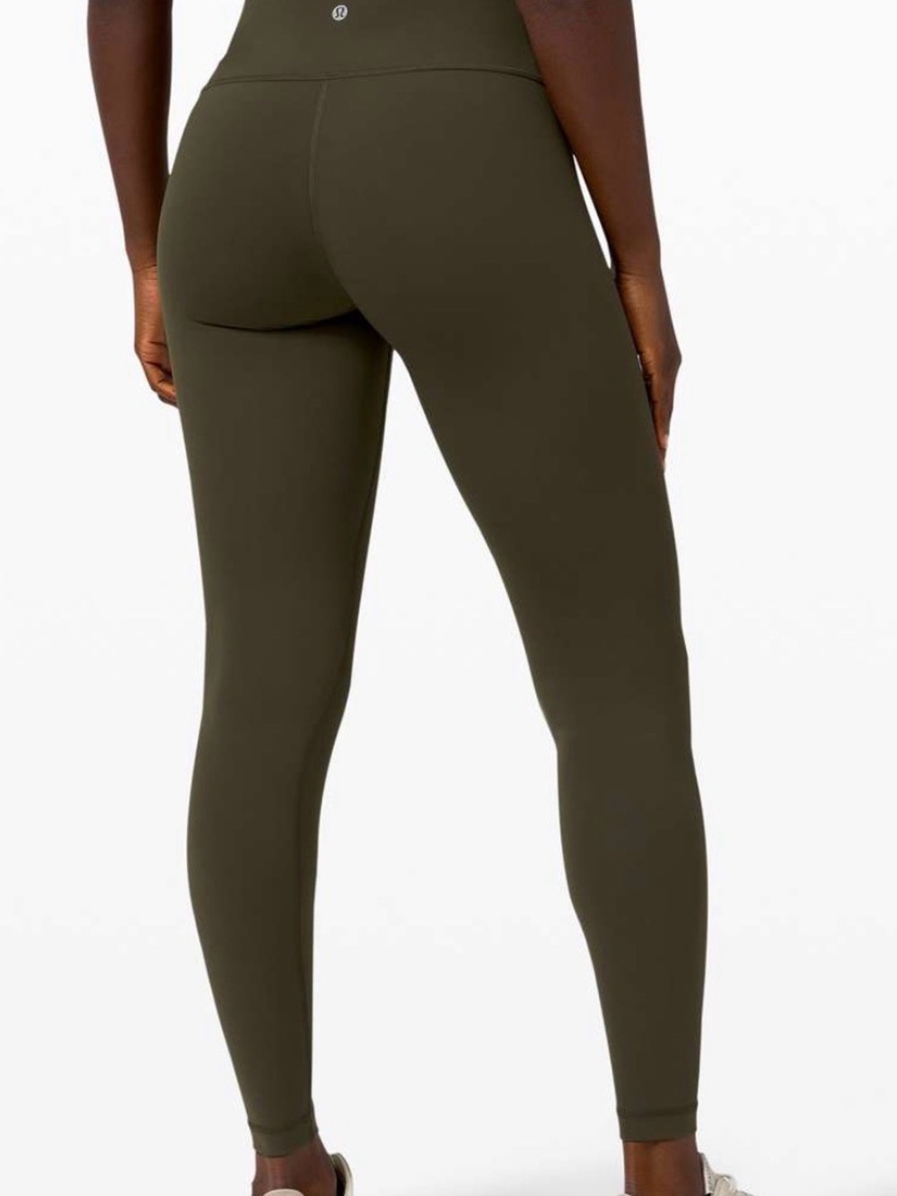 lululemon athletica wunder train size 6 28” Leggings in Dark Olive Green